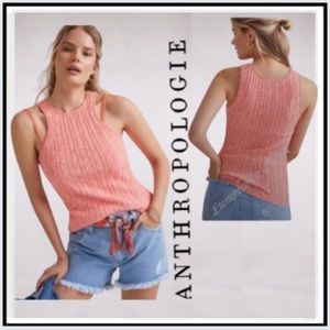 Anthropologie Knit High-neck tank NWOT